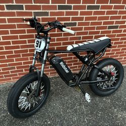 Ridstar q20 e-bike modded 37mph