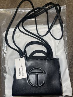 Telfar Small Shopping Bag- Black