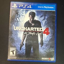 Sony Uncharted 4: A Thief's End PS4 Action Adventure Multiplayer T NTSC-U/C