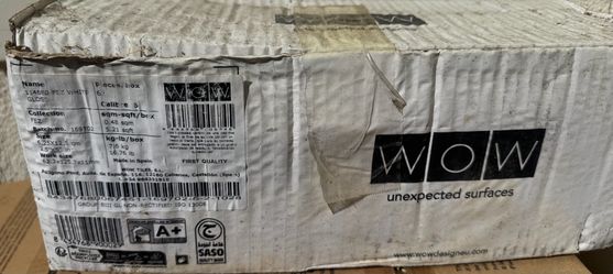 WOW brand handmade tile 68 feet