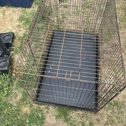 dog cage 5" by 3"