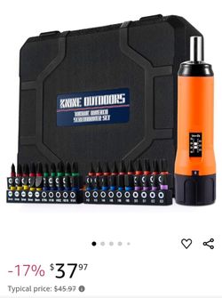 Torque Screwdriver Wrench Driver Set