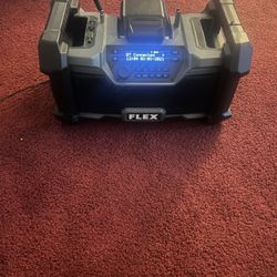 FLEX Water Resistant Cordless Jobsite radio