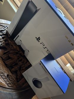 Used Ps5 And Sony Headset