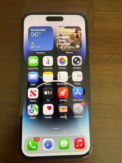 Unlocked Apple iPhone 14 Pro Max w 256 gb