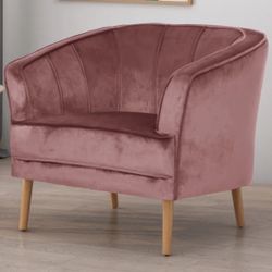 Pink Accent Chair 