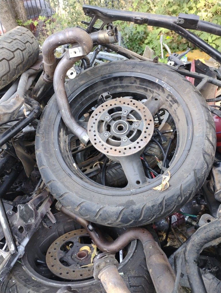 Motorcycle  Rims And Tires Honda Parts 