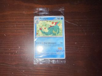 Pokémon TCG Feraligatr Illustration Contest 2024 Promo (213) SEALED