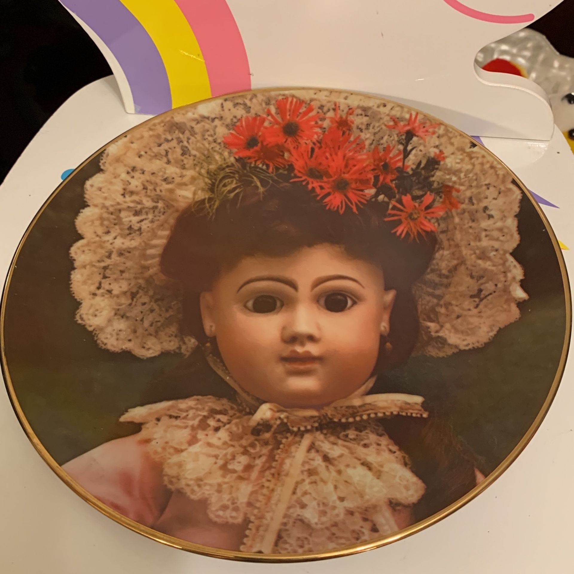 The Doll Collection Plate Number 3601 of OLD FRENCH DOLLS The Alexandre 1979