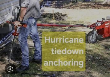 shed casita Hurricane anchoring tiedown