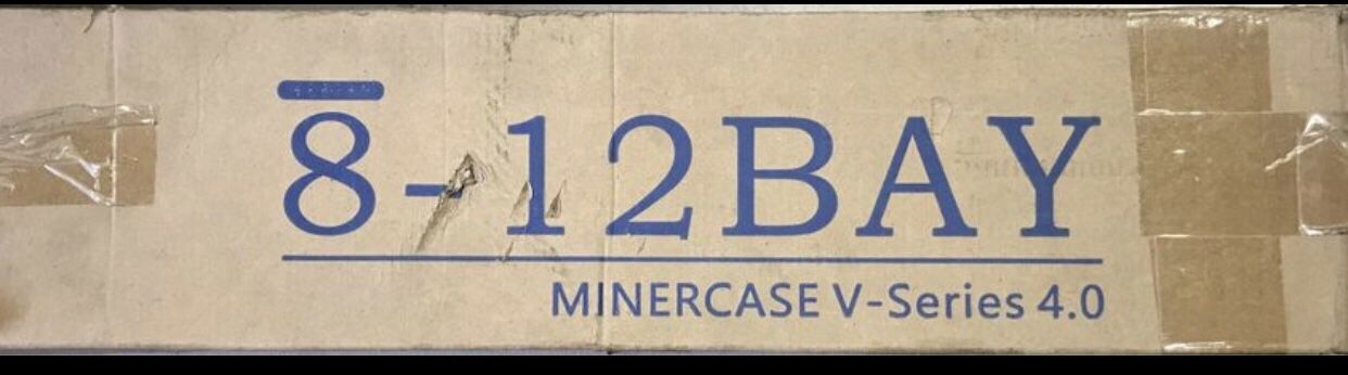 NEW! Veddha V3C GPU Mining Case Aluminum Stackable Mining Rig