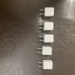 Original Apple Iphone Charger Adapter ( $5 Each Or $20 For 5)