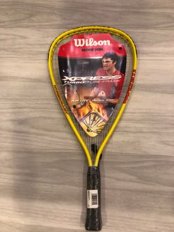 Wilson racquetballs racquet