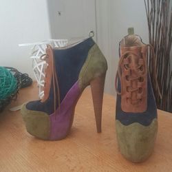 Genuine leather and suede boots Thornton Bregazzi edition