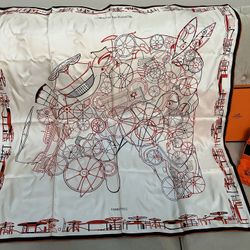 Hermes, Complication Equestrian Scarf 90