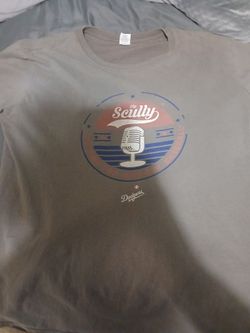 Vin Scully Los Angeles Dodgers Graphic T-Shirt