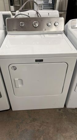 Maytag Electric Dryer – Sensor Dry + Wrinkle Control (White)