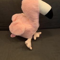 Pink Flamingo Plushie 