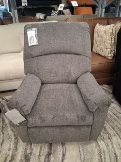Linen Fabric Manuel Recliner