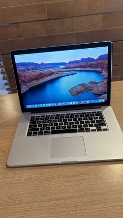 Apple MacBook Pro 15” Retina i7/16GB/500GB SSD $350