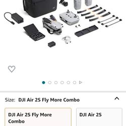 DJI AIR 2S DRONE Fly More Combo With Smart Remote