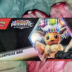 Sealed Prismatic Evolutions Surprise Box 