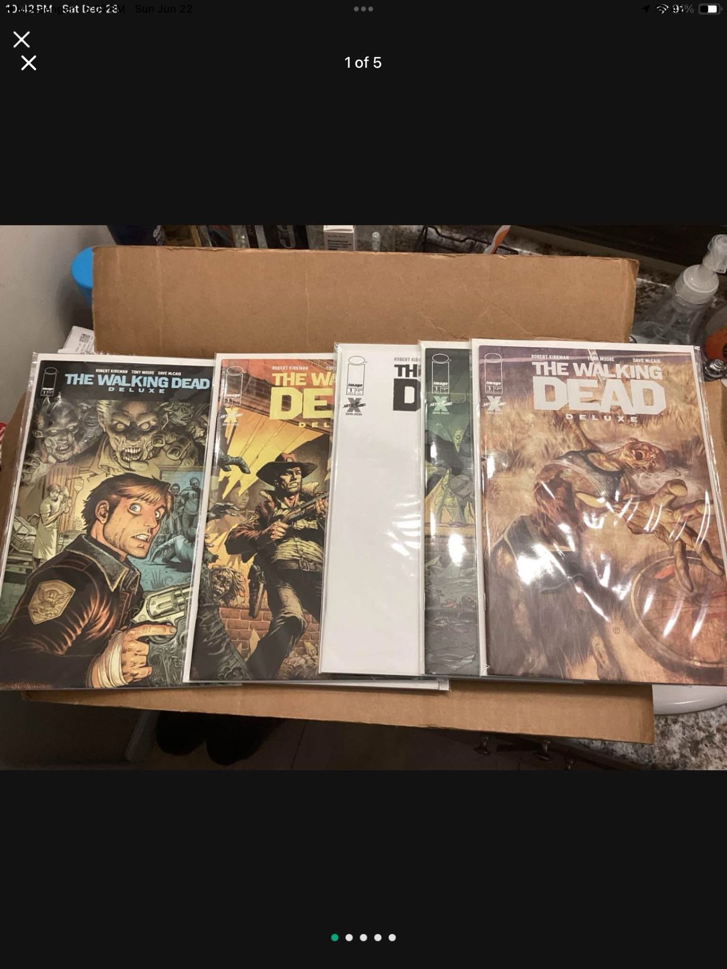 The Walking Dead Deluxe Comics Issues #1-105