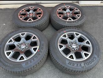 2026 FORD F150 FACTORY 20 WHEELS TIRES OEM RIMS ML341007HA 275/60R20 Goodyear