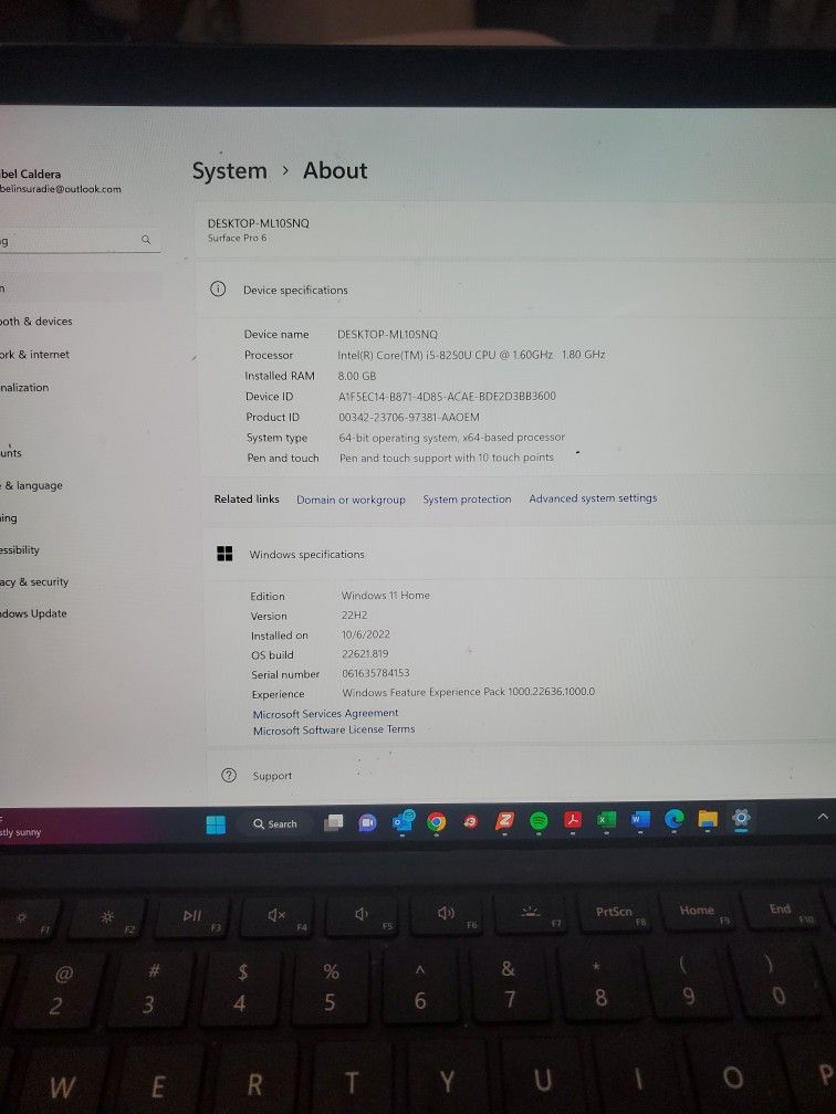 Microsoft Surface Pro 6