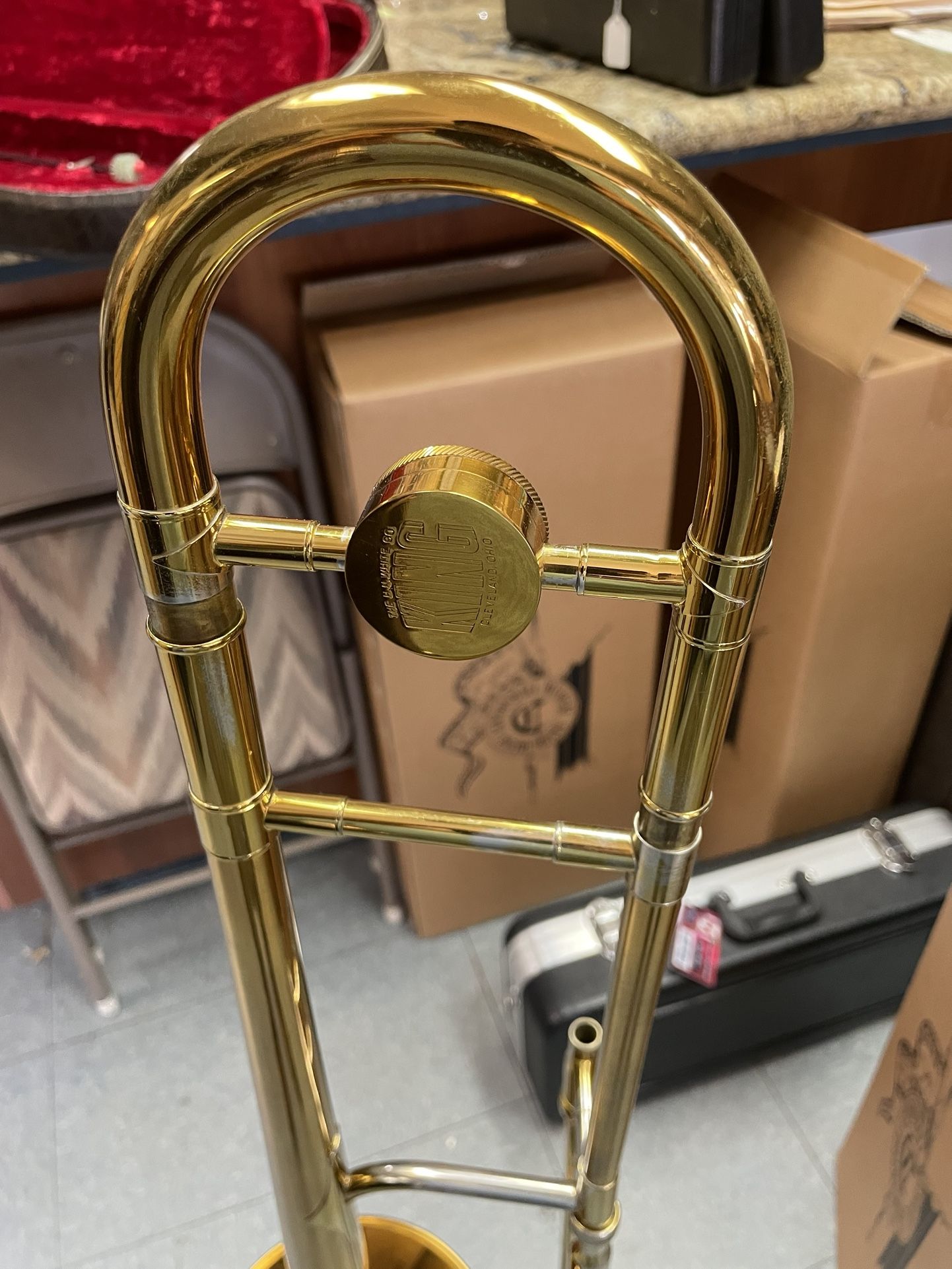King 2B Trombone With Case