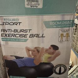 Dual Sport Anti-Burst Exercise Ball