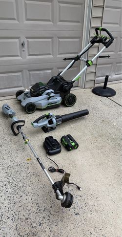 EGO Power 21” Lawn Mower + EGO Blower + EGO Weed Eater Lawn Care Set Combo