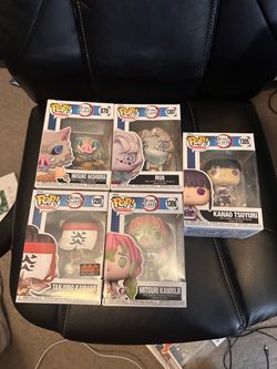 Lot of Demon Slayer Funko pops