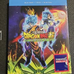 Dragon Ball Super: Broly - The Movie [Blu-ray] Sealed