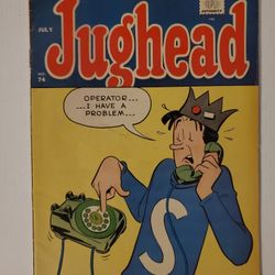 Archie's Pal Jughead #74 1961 Archie Comics Chimp Gets Loose At Riverdale Silver