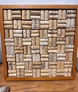 Wine Cork Wall Art / Cork Display