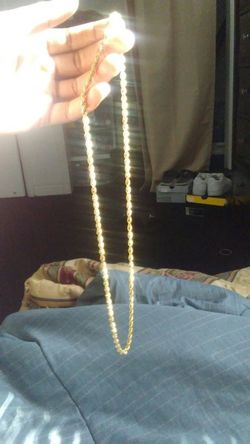 Solid gold chain