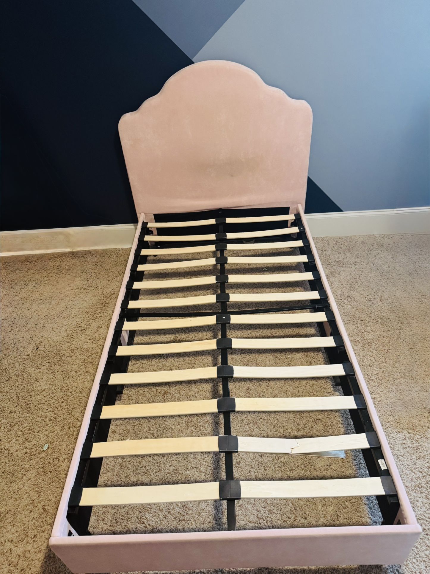 Pink Twin Bed