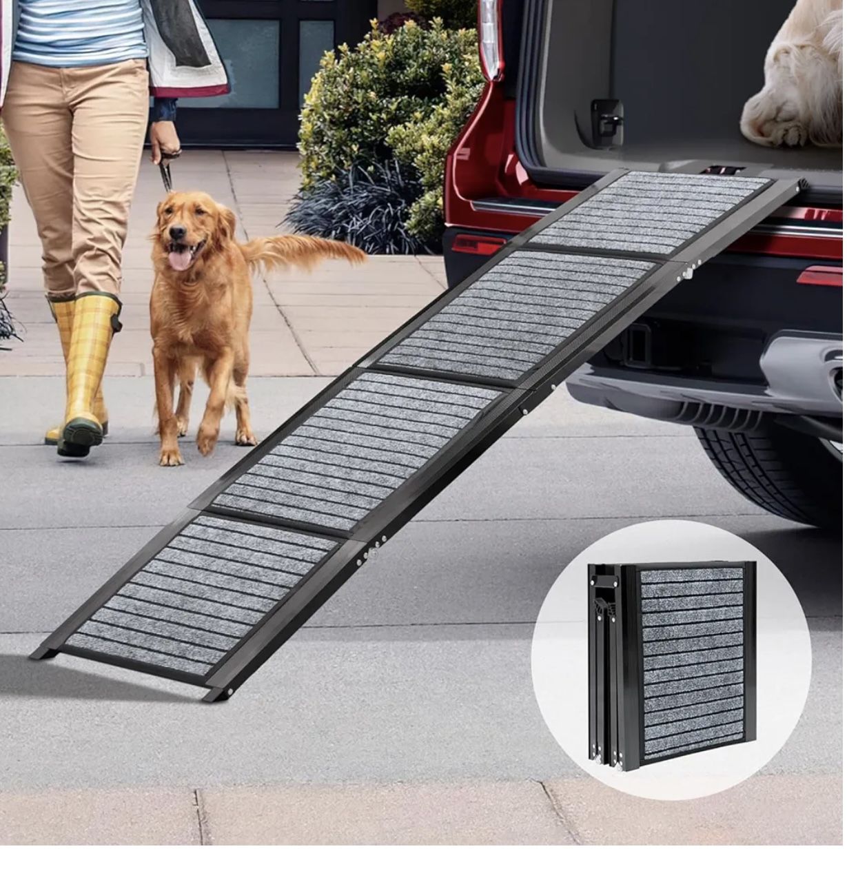 Pensun Dog Ramp For Car 62”