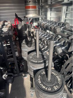 Tru-grit bumper plates
