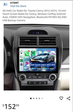 NEW toyota camry touchscreen car stereo FREE DELIVERY nuevo estereo pantalla tactil camara de reversa entrega gratis