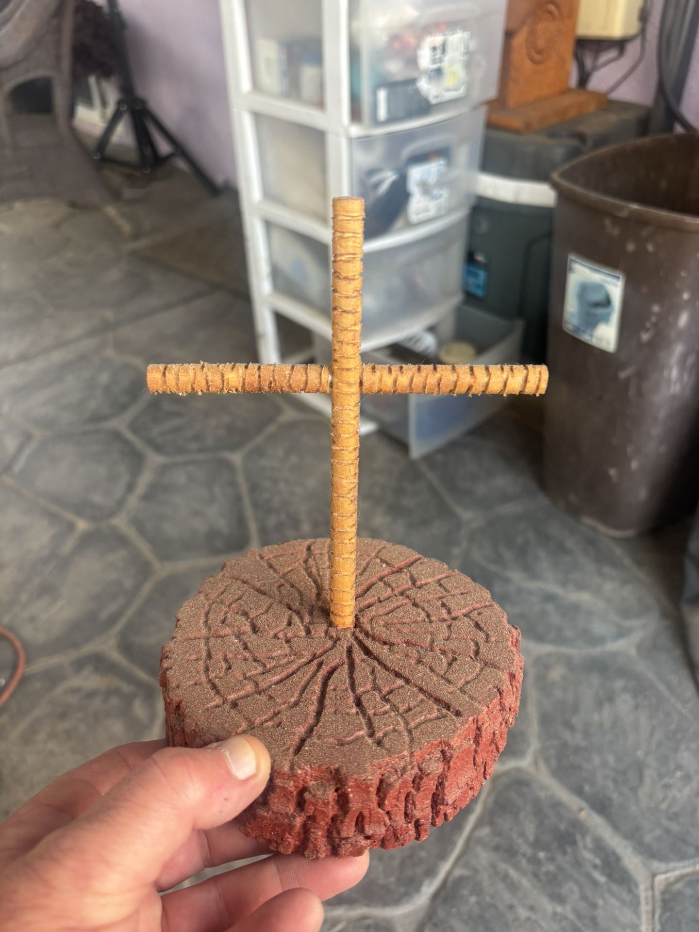 Handmade Carved Cross ( Mini)