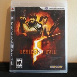 PS3 Resident Evil 5