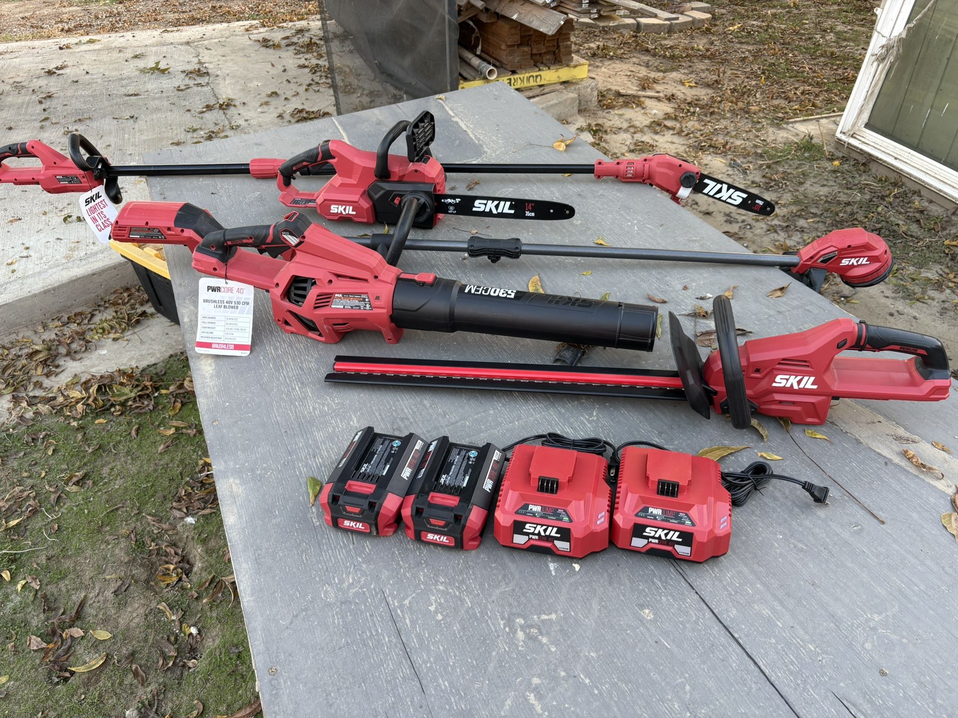 Skil Chain Saw And Blower 
