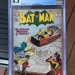 Batman #140 (1961) CGC 6.5 — O/w to White Pages; Batwoman Cover; Superman & Joker