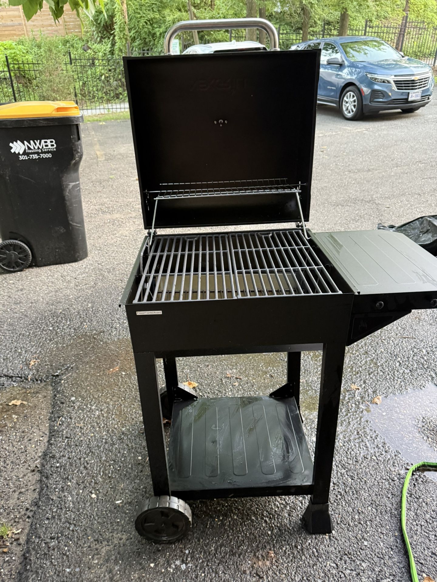2 Levels charcoal grill