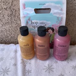 Philosophy “Hop Into Spring” Shampoo Shower Gel Set. 