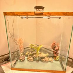 30 Gallon Tall Aquarium W/ Extras 