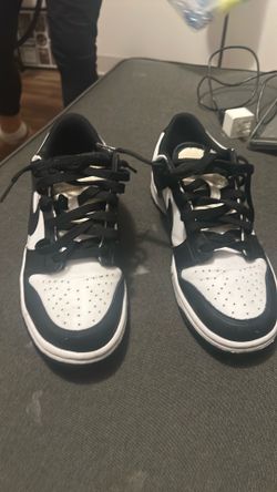Nike panda dunks, size 7 mens