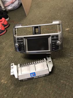 2010-2014 4Runner limited stock JBL car stereo and amp